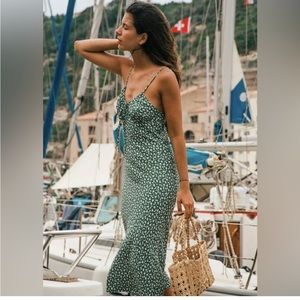 Rouje Daria Dress Mini Fruit Vert Size 34